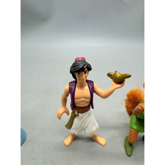 Disney Princess & Robin Hood fox Aladin Figurines Set 3 mini toy collectables - Picture 3 of 5